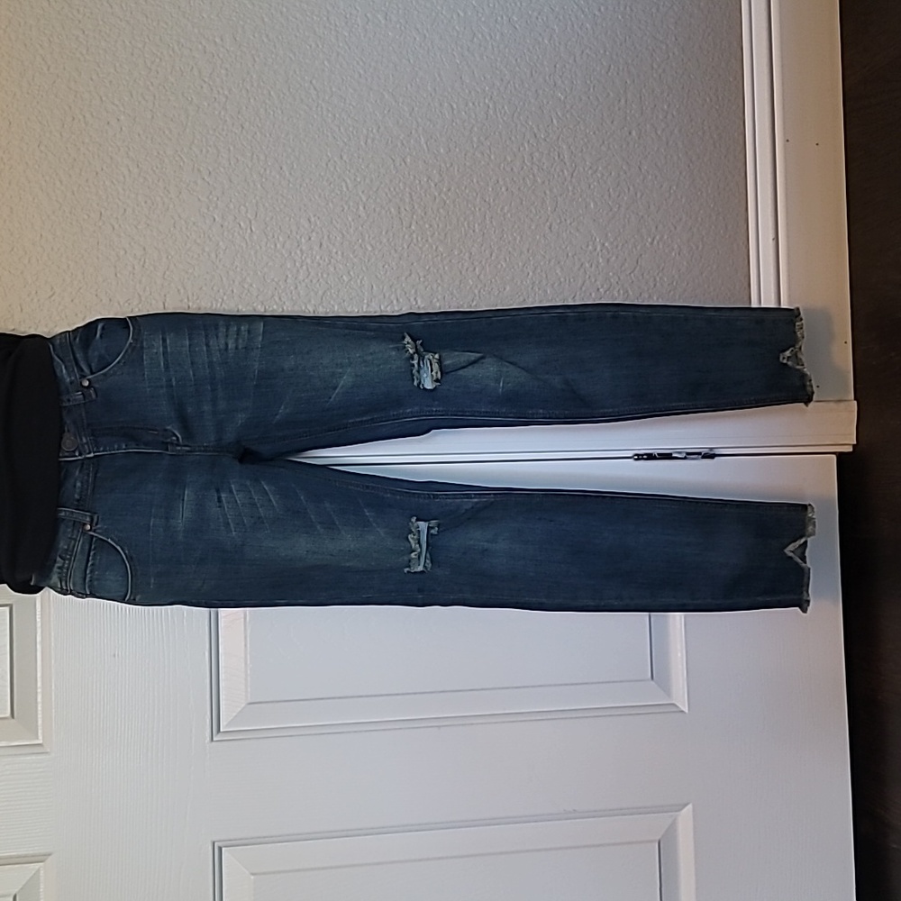 Wishlist Jeans with knee slit and ankle split